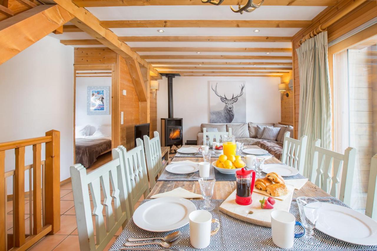 Chalet Muguet Gauche With Hot Tub Sleeps 10 Central Morzine Eksteriør bilde
