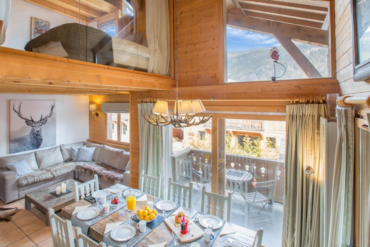 Chalet Muguet Gauche With Hot Tub Sleeps 10 Central Morzine Eksteriør bilde
